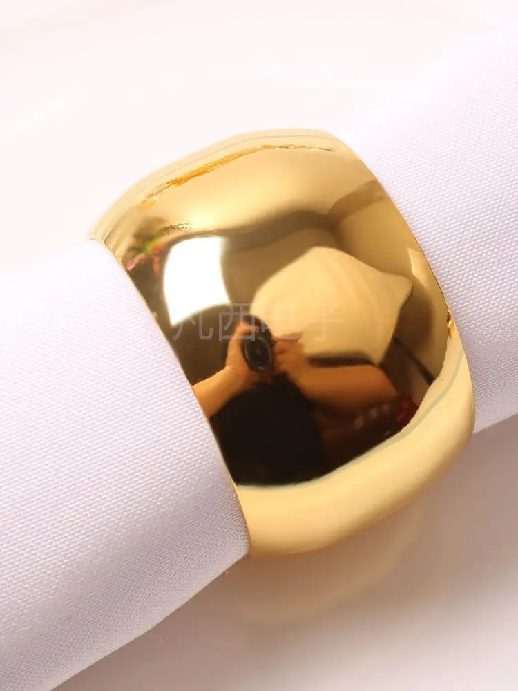 

Золотые кольца для салфеток SHSEJA, 6 шт.