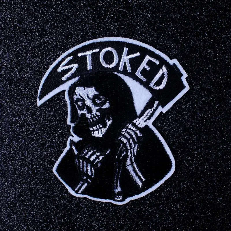 Нашивки с надписью Death Skull на одежде | Дом и сад