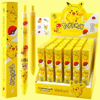 pokemon pikachu blind box pen press gel pen sticker creative diy student signature pen birthday gift school supplies stationery