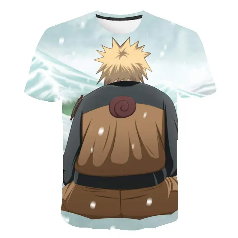 anime Naruto kakashi t shirt boys girls 3D T-shirt naruto cosplay Sweatshirts action figure tee shirts kids tops | Детская одежда и
