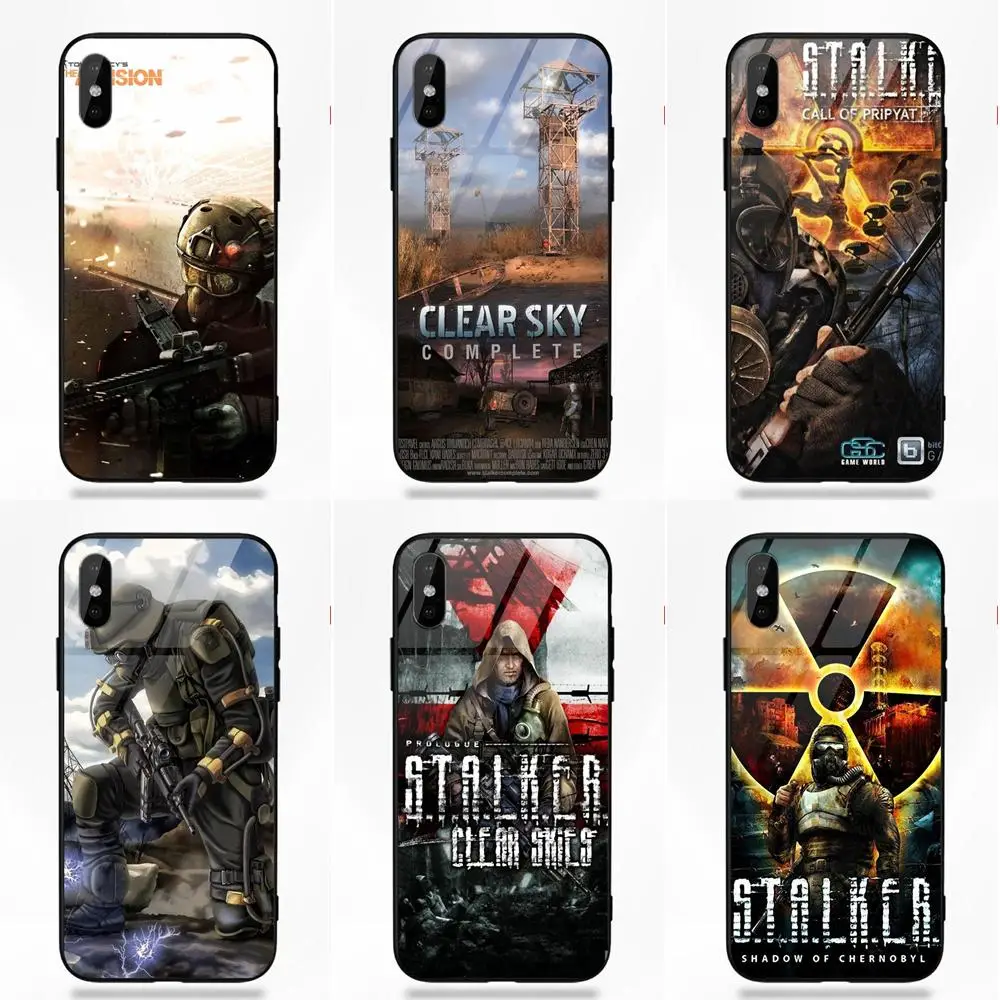 Мягкий чехол из ТПУ с рамкой закаленного стекла для Apple iPhone X XS Max XR 5 5C 5S SE 6 6S 7 8 Plus |