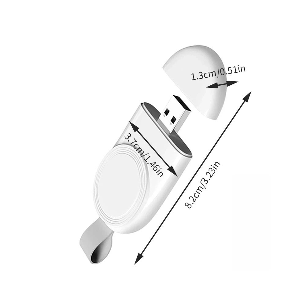 

Portable Wireless Charger For IWatch 6 SE 5 4 Charging Dock Station 2W USB Charger Cable For Apple Watch Series 5 4 3 2 1