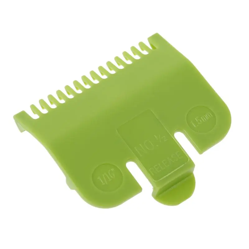

10pcs Colorful Guide Sizes Comb Multiple Sizes Metal Limited Combs Hair Clipper Cutting Tool Kit for Different Length Style