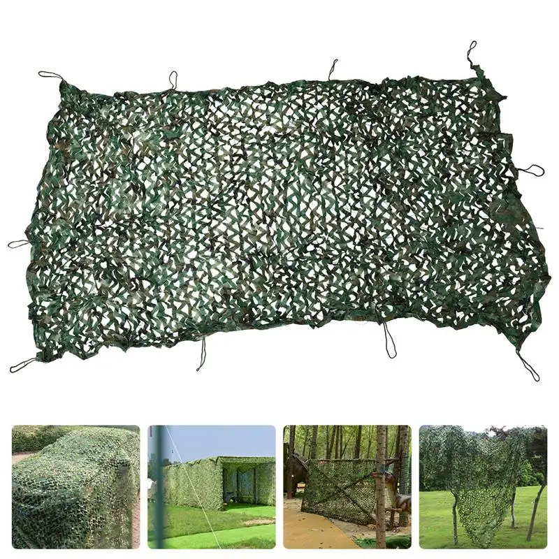 

1pc Camo Netting Camouflage Netting Portable Sunshade Net Hunting Netting Camouflage Net Camouflage Shade Net