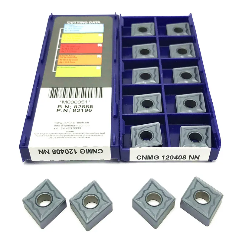 

CNMG120404 CNMG120408 NN LT10 carbide inserts metal lathe tool CNC External turning tool CNMG 120404 CNMG 120408 turning insert