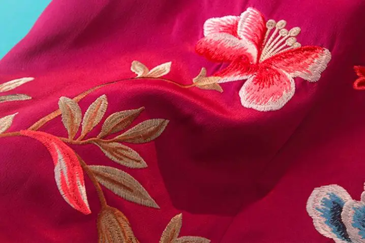 Китайский традиционный винтажный женский жилет с вышивкой | Тематическая одежда