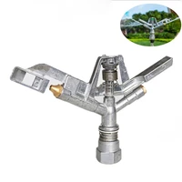 zinc alloy rotary rocker arm 1dn25 rotary metal nozzle watering sprinkler for lawn sprayer mirco irrigation