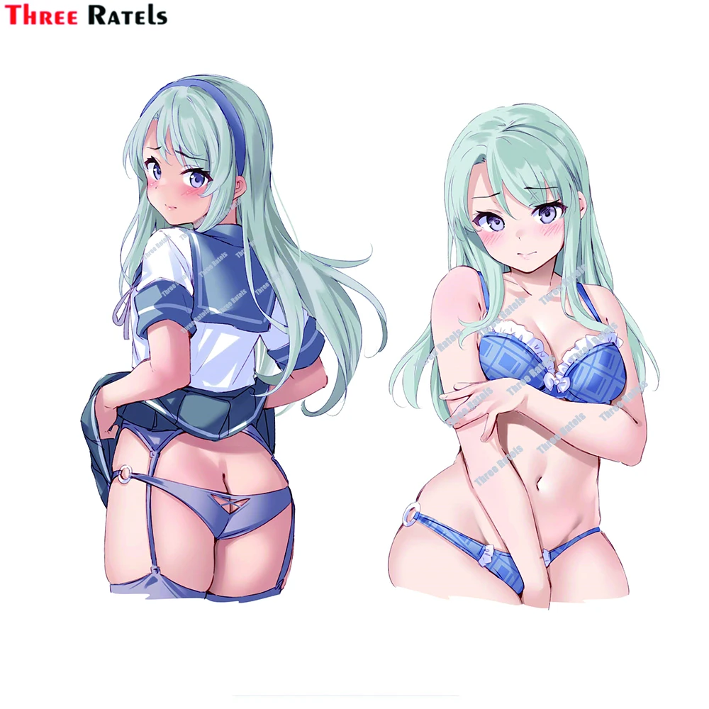 

Three Ratels D698 Sagiri Kantai Collection Car Sticker For Volkswagen Golf Mk4 Passat B6 Auto Decals
