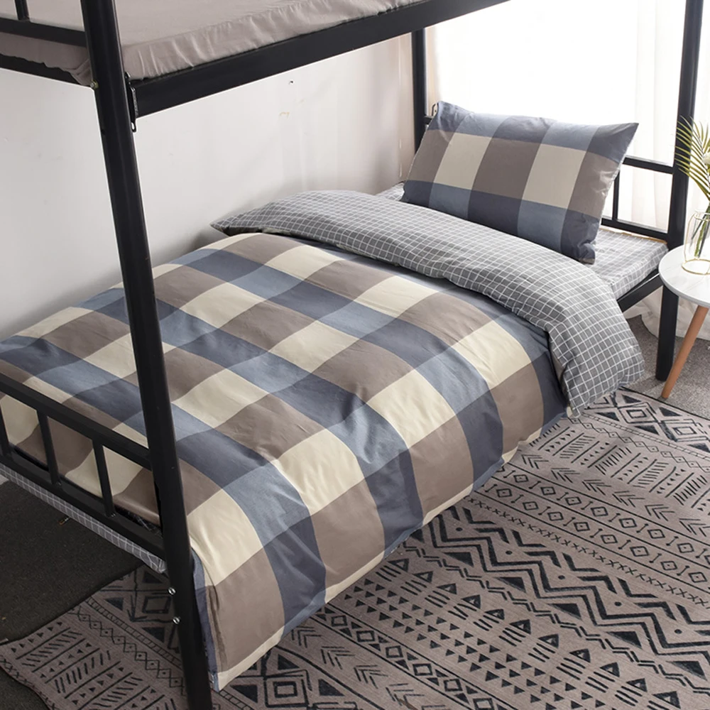 

3 Pieces Set Bedding Set Duvet Cover Pillowcase Pure Cotton Warm Queen King Bed Size Single Bed Not Shrink Not The Ball Bedding