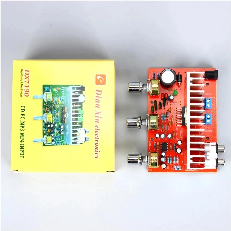 DX 7377 TDA7377 DC12V 40 Вт Автомобиль DIY стерео двухканальный Мощность Плата усилителя