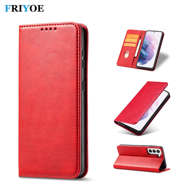 

Luxury Leather Flip Case For Samsung Galaxy A02 Wallet Card Slots Cover Coque