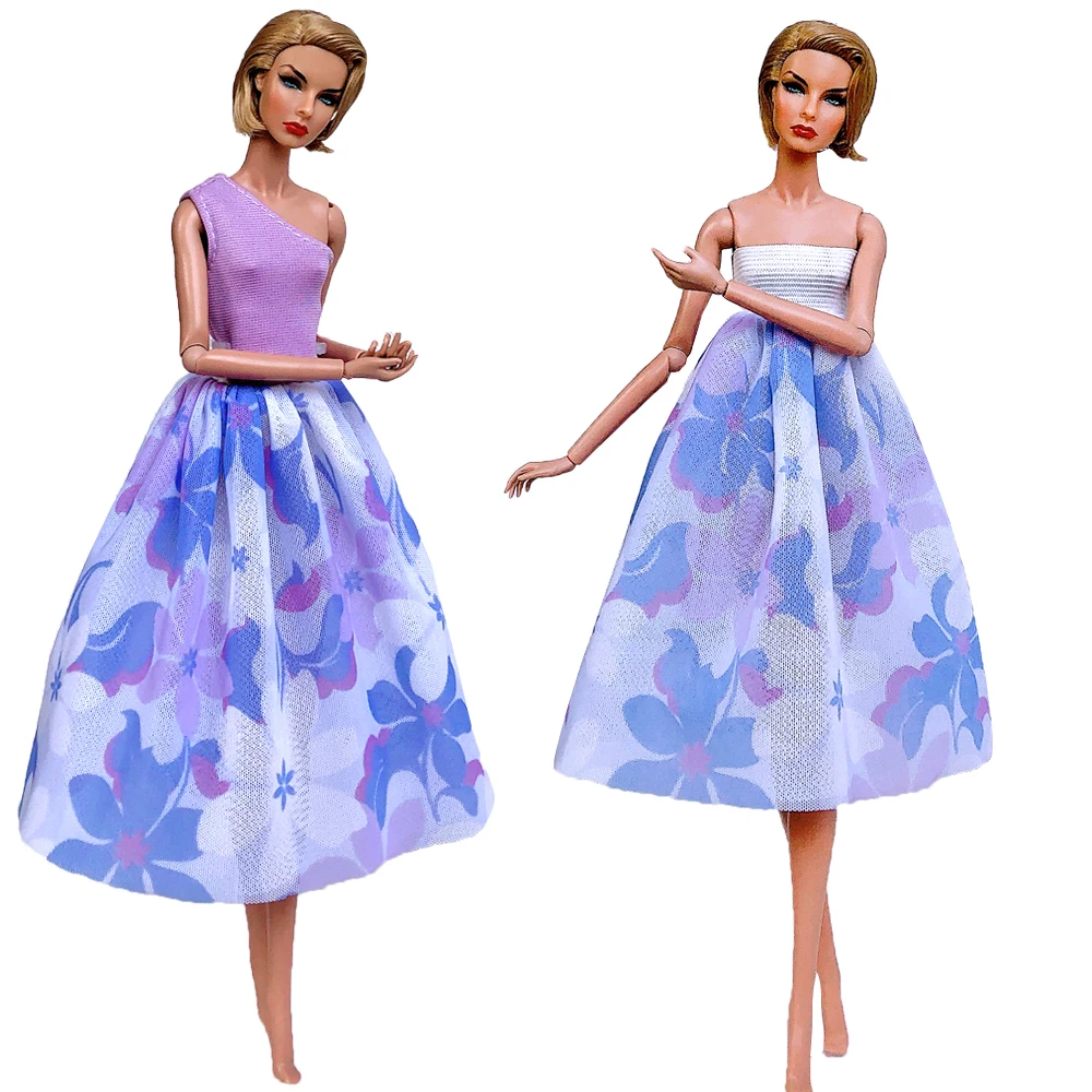 NK Newest Doll Dress Handmade Party Model Clothes Fashion Skirt For Barbie Accessories Child Toys Girl' Gift 274E 8X | Игрушки и