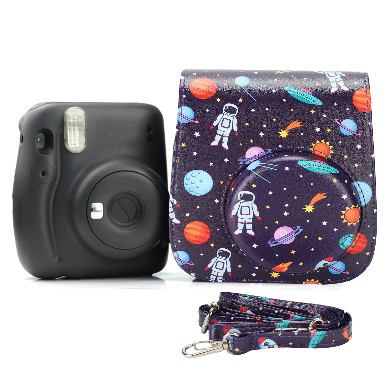 Камера сумка для мгновенной печати Polaroid космический рисунок узор из