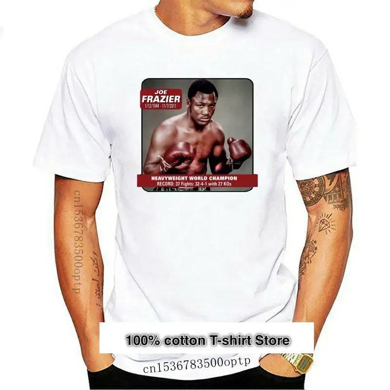 

Camiseta de Joe fraier, camisa de boxeo Ali, 2xl, 3xl, 4xl, 5xl