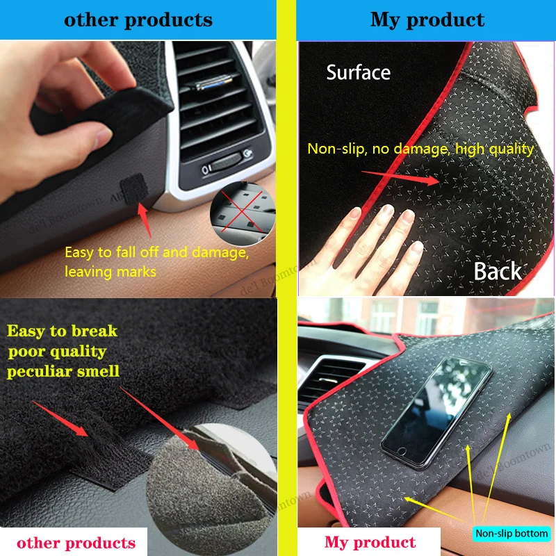 Автомобильный коврик для приборной панели Chevrolet Sonic AVEO Holden Barina 2011 ~ 2018