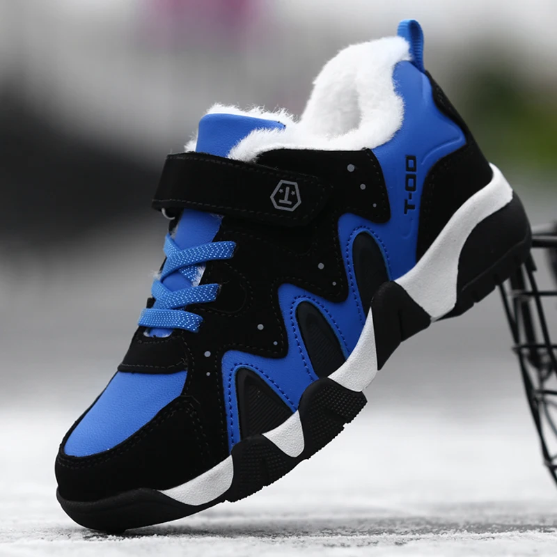 

Kids Casual Sneakers Winter Boys Keep Warm Walking Shoes Children for Girls New Fashion Sport Running Shoes Outdoor Tenis Size39