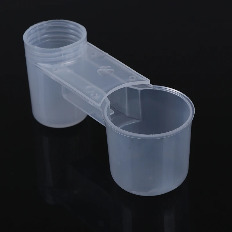 1 шт. поилка для перепелов с двумя портами|Принадлежности кормления и поения| |