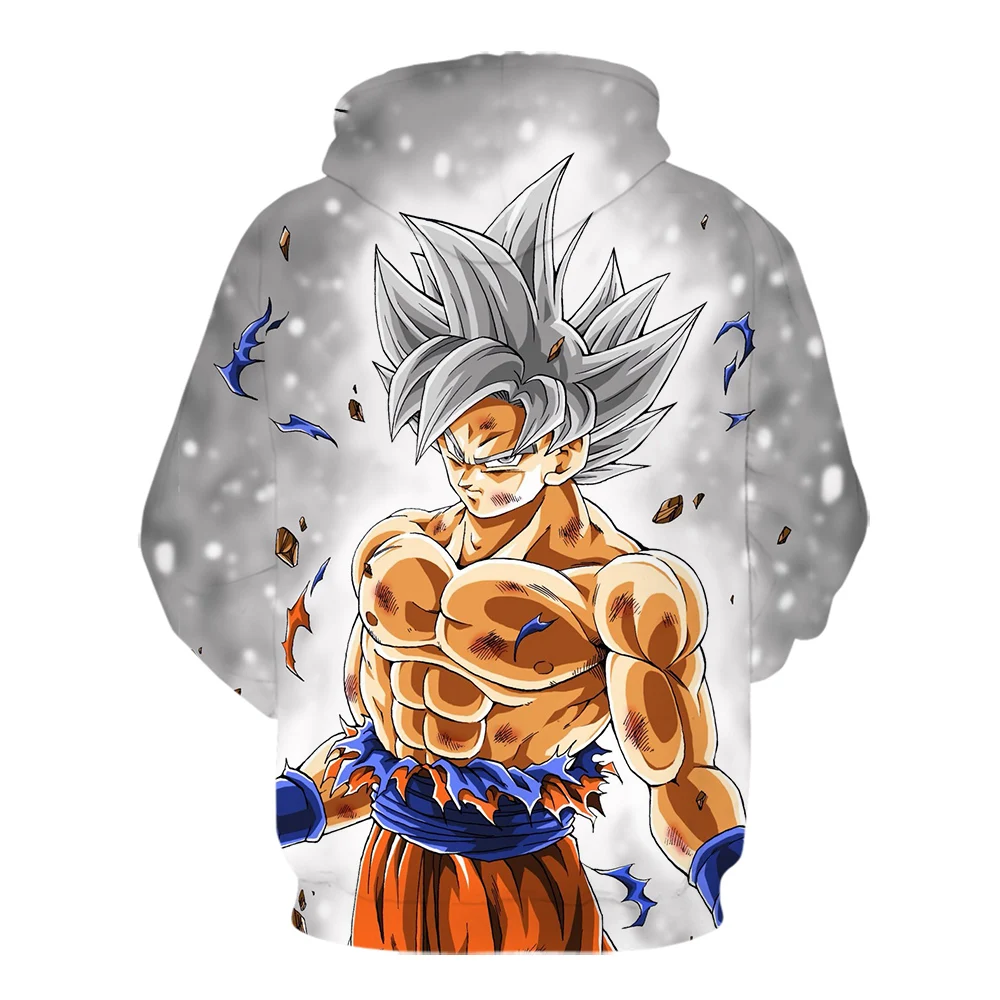 2019 Новинка толстовка с 3D рисунком dragon ball Z Мужская и женская спортивная одежда