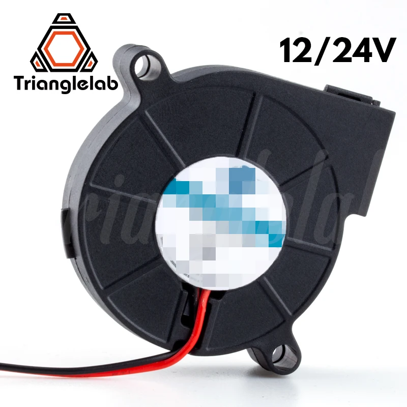 Trianglelab 5015 blower fan High quality ball bearing cooling fan DC 12V/24V Brushless Cooling Heat dissipation for 3D printer