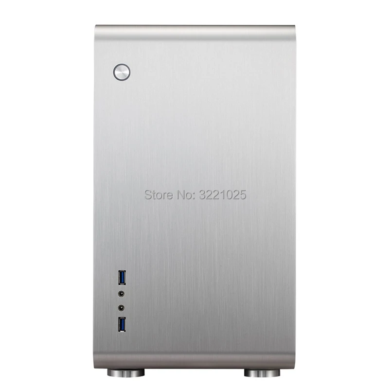 Jonsbo U3 HTPC MATX мини чехол алюминиевый чехол для компьютера 260 мм Длинный дисплей карта 3," HDD ATX PSU USB3.0* 2 домашний кинотеатр компьютер