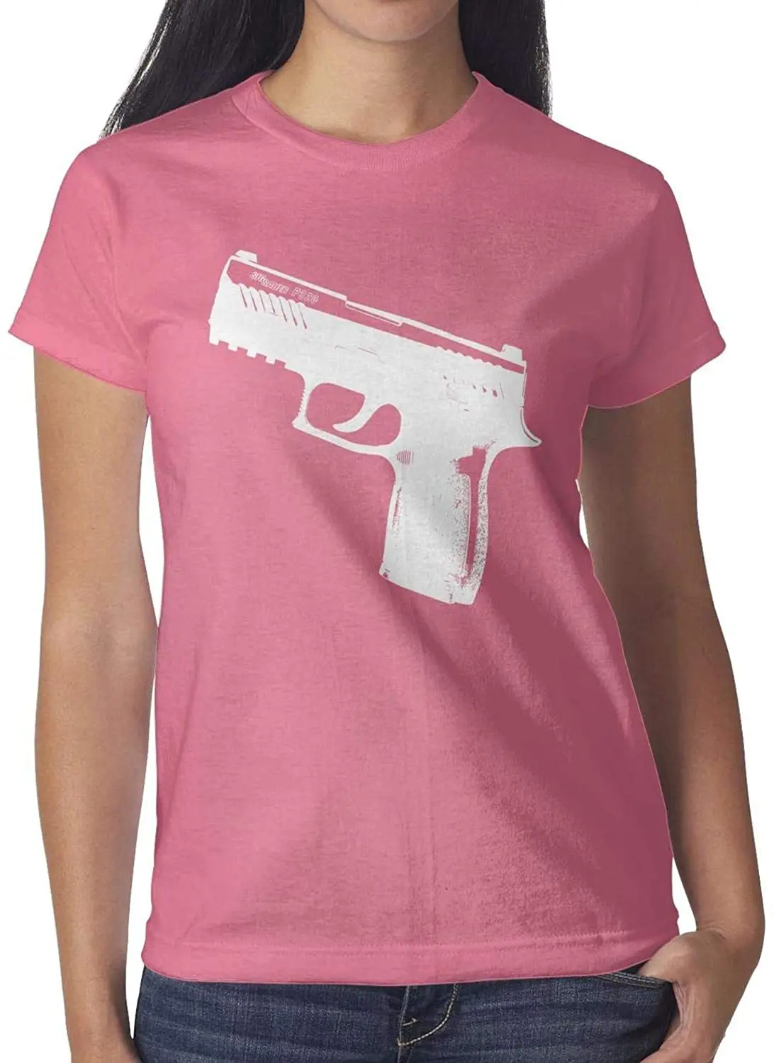 

Women's Round Neck Tshirt funny Beach Holiday Breathable Short Sleeve Tee Shirt