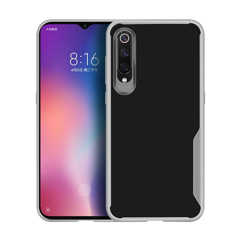 Матовый Противоскользящий чехол с рамкой для Xiaomi Mi 8 9 Note 10 CC9 9T Pro A3 Lite 5X A1 X1 Pocophone F1