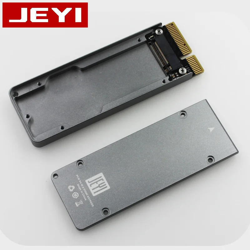 JEYI iSSD m.2 NVME алюминиевый корпус PCIE3.0 GEN3 мобильный SSD бокс optibay чехол PCIE X1 адаптер m2 M.2