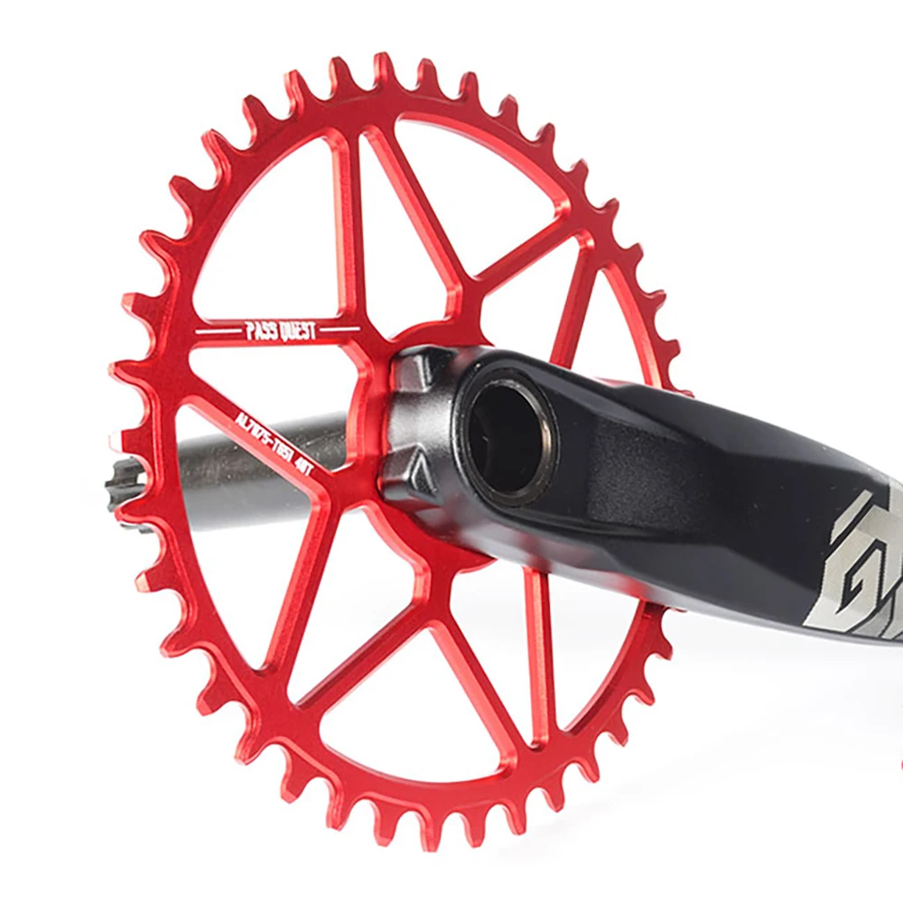 MTB GXP велосипедная Звездочка Узкие Широкие овальные круглые зубья для горного