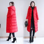 Женская маленькая свежая зимняя куртка, новинка зима 2020, Женская Толстая стеганая куртка, Корейская версия, свободное Стеганое пальто средней длины