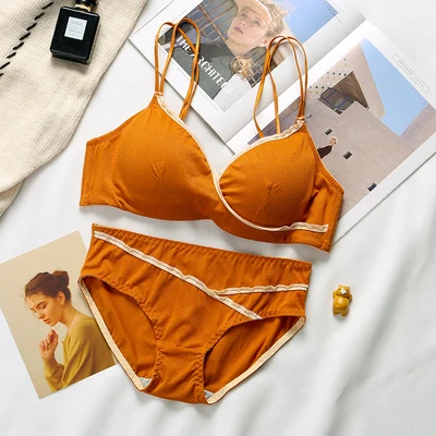 Wriufred осень и зима простое тонкое хлопковое комфортное нижнее белье для женщин