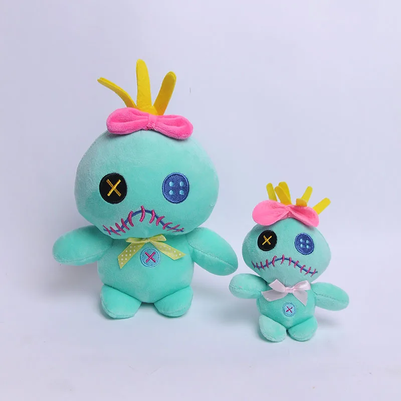 Disney Лило и Стич Scrump Мультяшные плюшевые куклы аниме Мягкие игрушки животных для