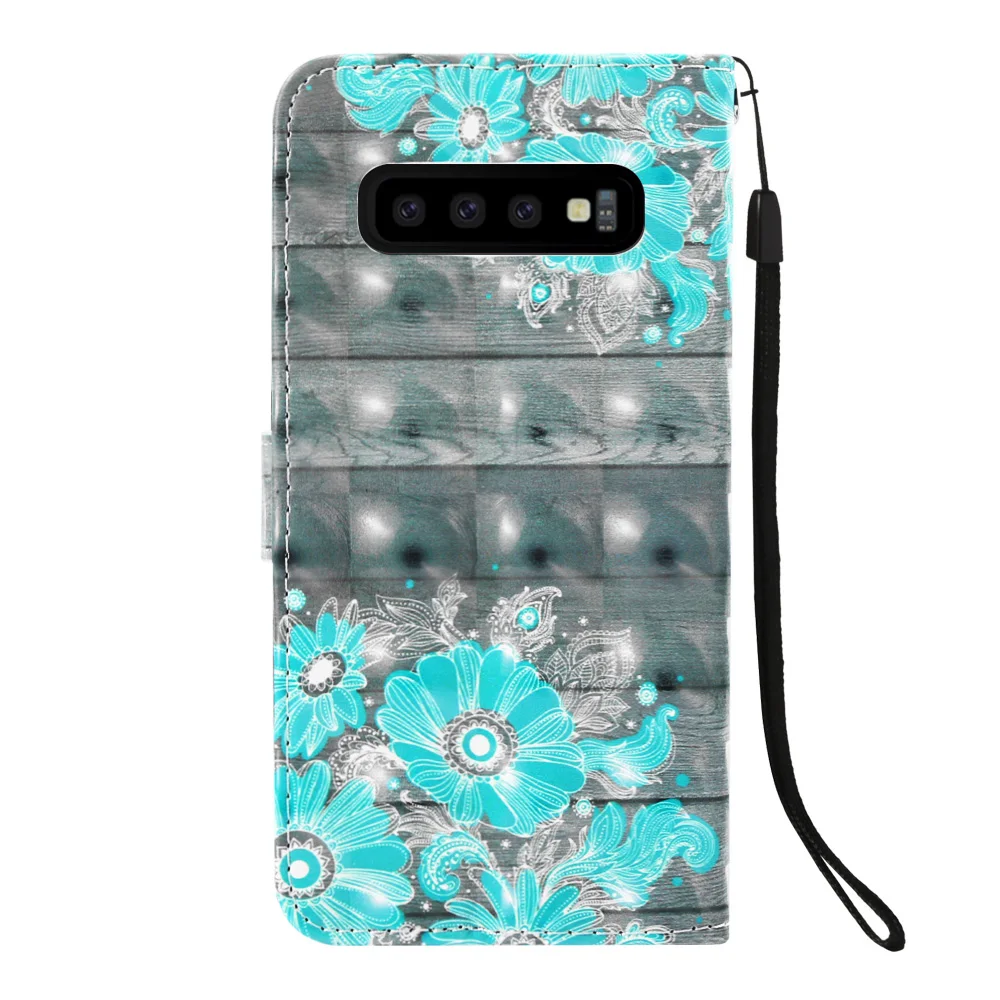 Череп dreaming флип раскладный Кожаный чехол Чехол для samsung Galaxy A20 A30 A40 A50 A70 M10 M20 M30 A40S A7 A9 S10 S9 S8 плюс S10E