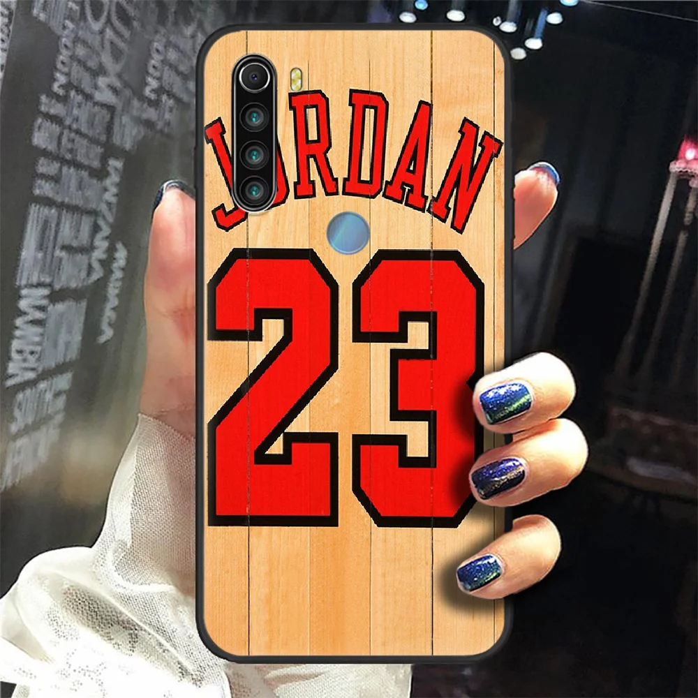 

basketball 23 Jordan Phone Case Cover Hull For XIAOMI Redmi 7a 8a S2 K20 NOTE 5 5a 6 7 8 8t 9 9s pro max black coque painting