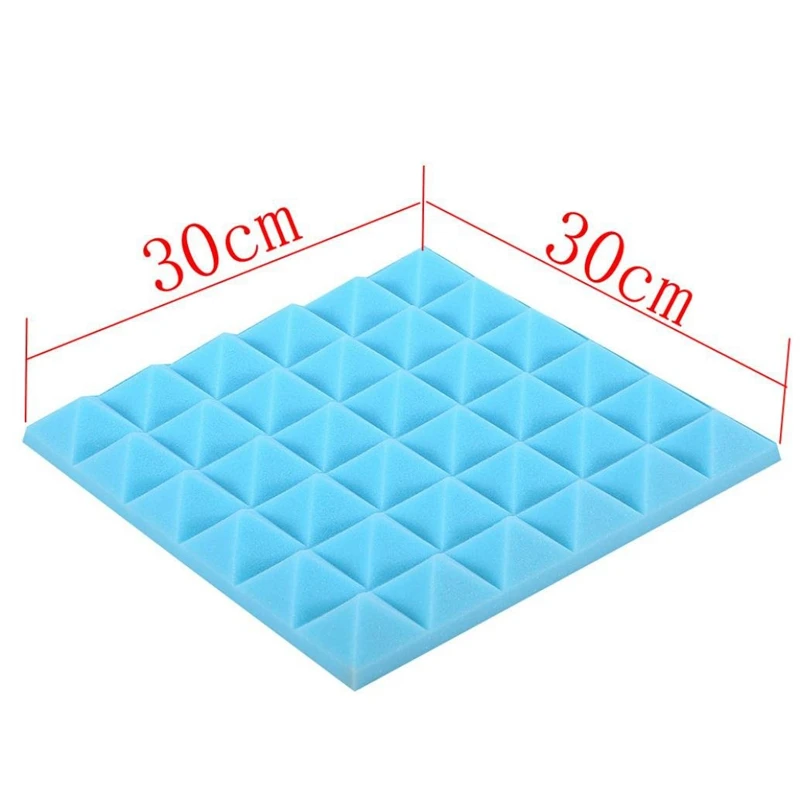30X30X5Cm стикер для обоев практичная акустическая панель из пены Звукопоглощающая