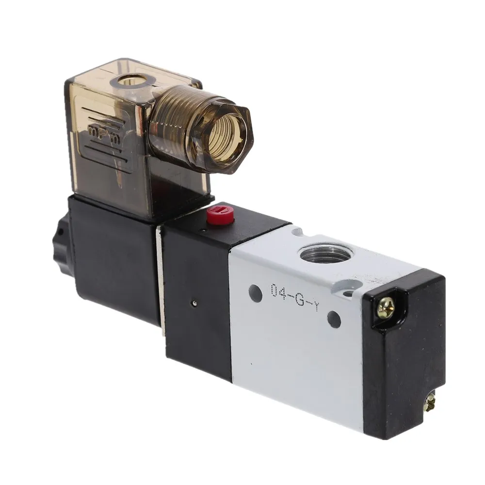 Пневматический 3 Way 2 Позиция 1/4 &quotэлектромагнитный клапан AIRTAC 3V210 08 DC12V DC24V AC110V