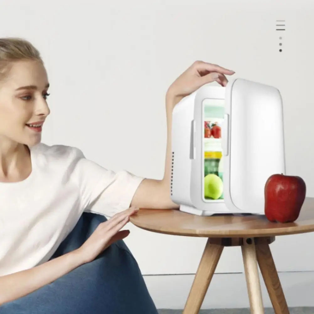 Портативный автомобильный холодильник на 12 В постоянного тока мини вместимостью