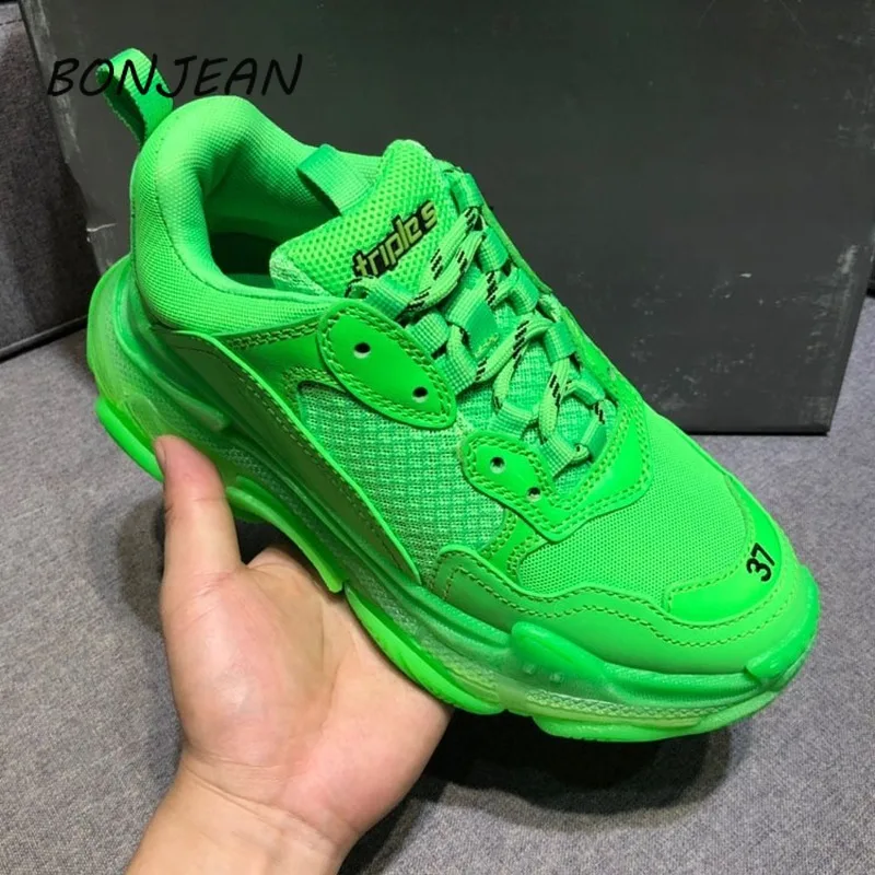 Bonjean/Мужская обувь из натуральной кожи модные мужские кроссовки на воздушной