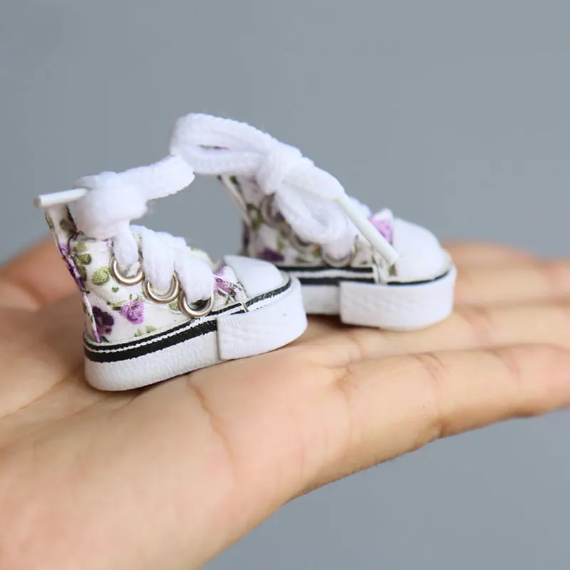 3,6 см кукла цветочный холст Bl yth кукла обувь для 1/8 bjd Azone pullip Bl yth куклы с подвижными суставами аксессуары