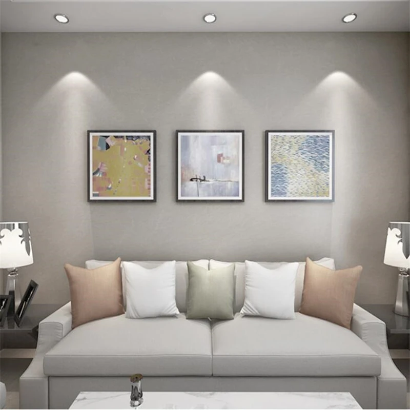 wellyu Solid color wallpaper modern bedroom plain living room studio background Nordic style antique | Обустройство дома