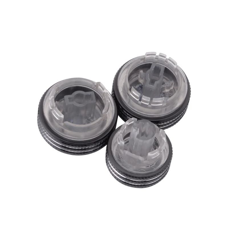 SPEEDWOW 3 Pcs/Set Car Part AC Knob Heat Control Switch Turning Aluminum Black For VW Santana New Jetta Skoda | Автомобили и