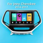 Автомагнитола 2 Din, Android, для Jeep Cherokee 5 KL, 2014-2018, 10,1 дюйма, GPS-навигатор, головное устройство