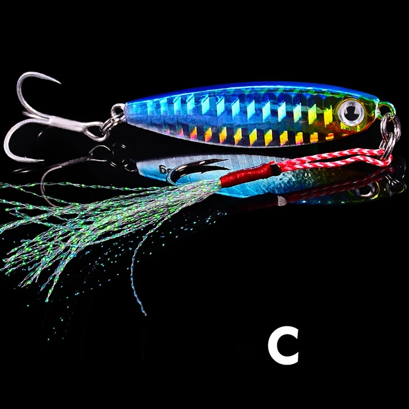 7 г 45 мм цветная рыболовная приманка искусственная металлическая ложка для