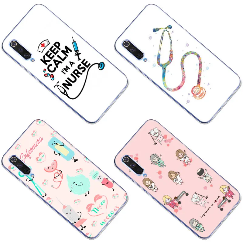 Силиконовый чехол для медсестры медицинской медицины Xiaomi Mi POCO X3 NFC M3 F3 Note 10 S 10i 10T 11X