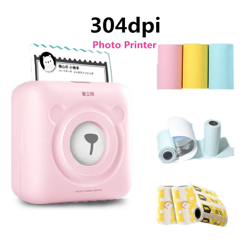 

Карманный фотопринтер Mini A6, портативный фотопринтер, Bluetooth, беспроводной ручной принтер