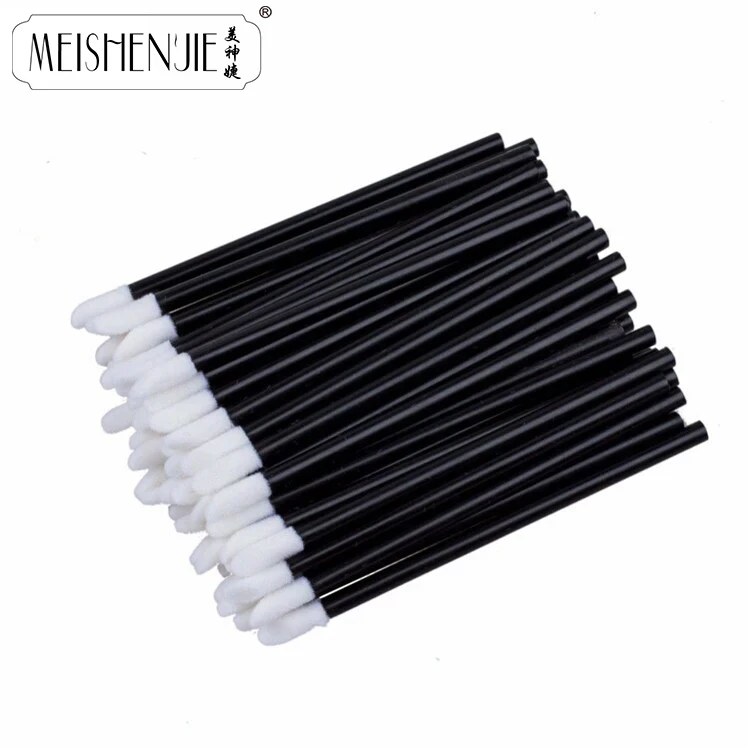 MEISHENJIE 50/100 шт одноразовые LipBrush женские свадебные аксессуары оптом палочка