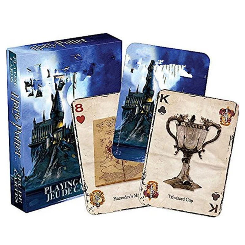 Hary игральные карты игра дом Potters коллекция значки символы замок Поттер