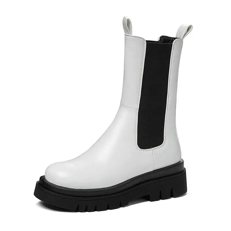 Женские низкие ботинки RIZABINA зимние повседневные на толстой подошве размер 34-43 |