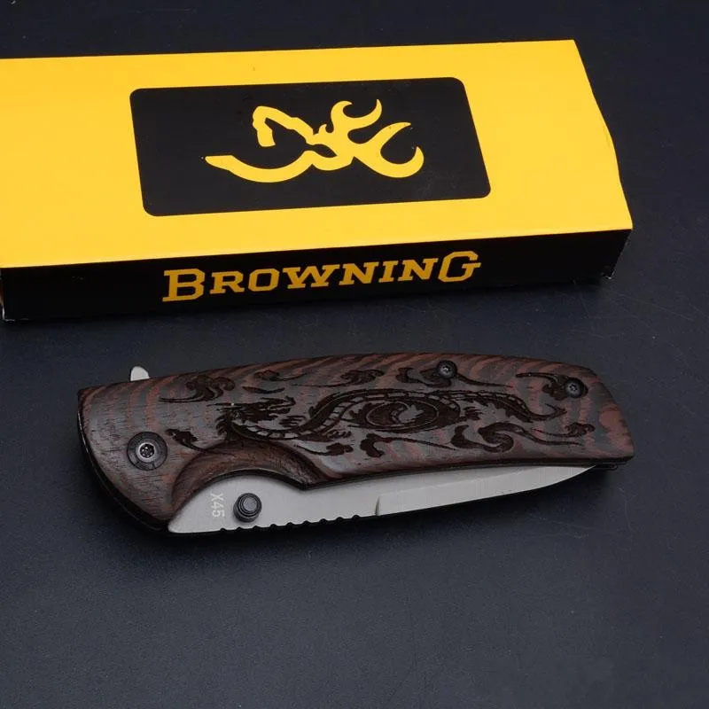 Бесплатная доставка складной нож Browning из нержавеющей стали 440C с титановым