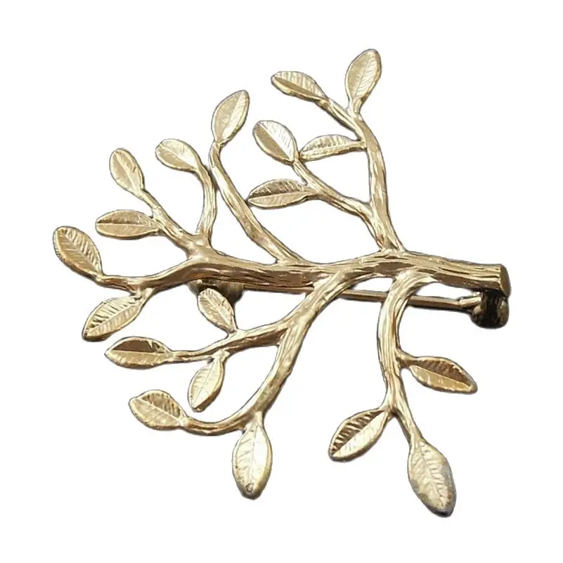 

DIY Delicate Unisex Branches Fashion Tree Branch Brooch Pin Men Women Collar Brooch Pins Jewelry