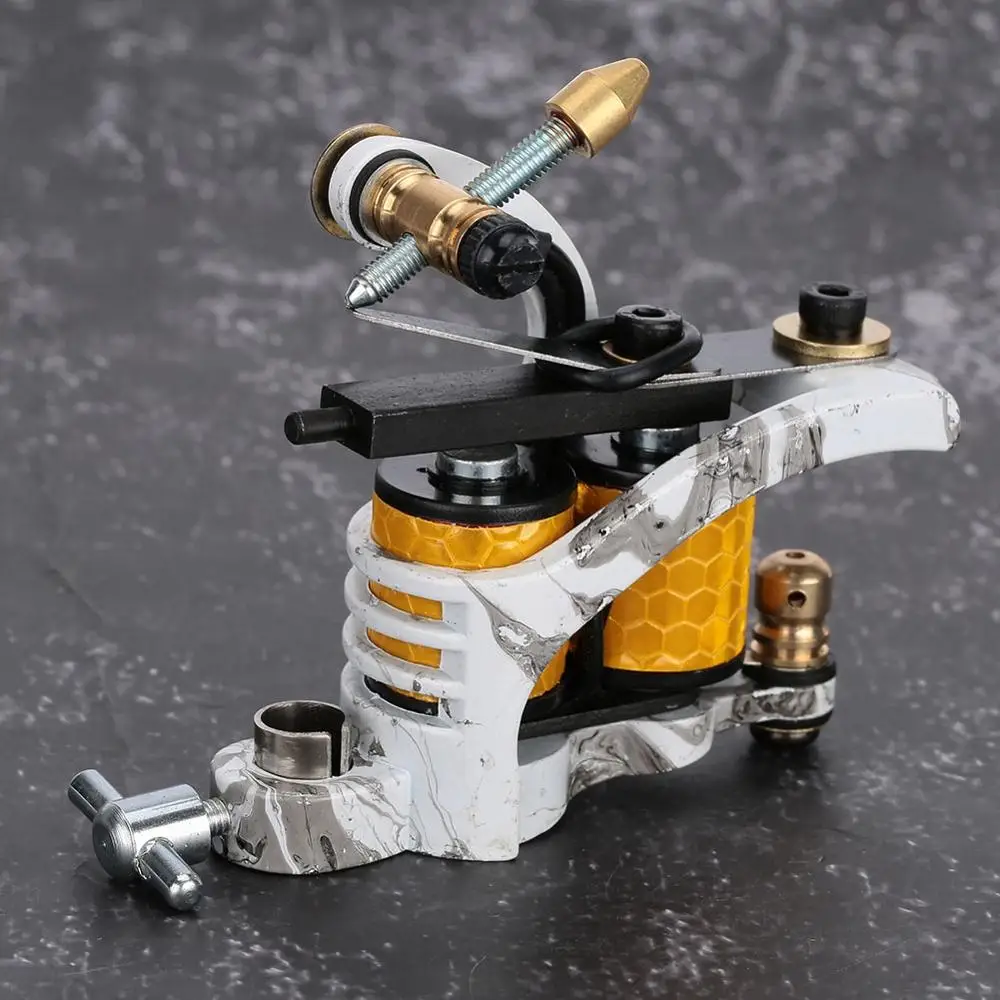 

Newest Professional Tattoo Machine Gun Pad Shader Winding Coil Body Art Tattoo Permanent Makeup Motor Tattoo Machine Equipment